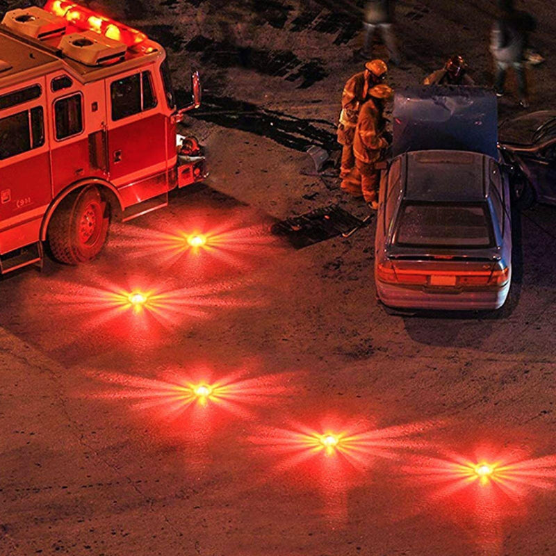 2 Pieces of Multifunctional LED Emergency Warning Lights
