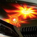 2 Pieces of Multifunctional LED Emergency Warning Lights