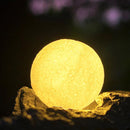 3D Moon Lamp (with Wooden Stand)
