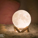 3D Moon Lamp (with Wooden Stand)