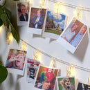 LED String Lights with Clothespins for Photography
